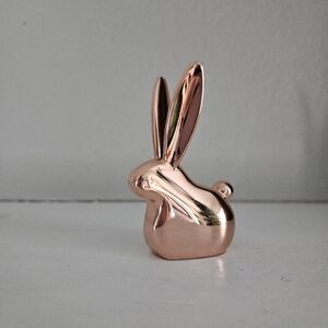 NWOT Umbra Rose Gold Bunny Rabbit Ring Holder